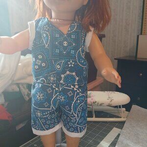 Handmade reversible outfit for me and dolly